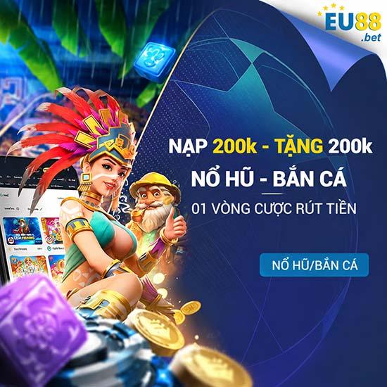 Nạp 200k tặng 200k